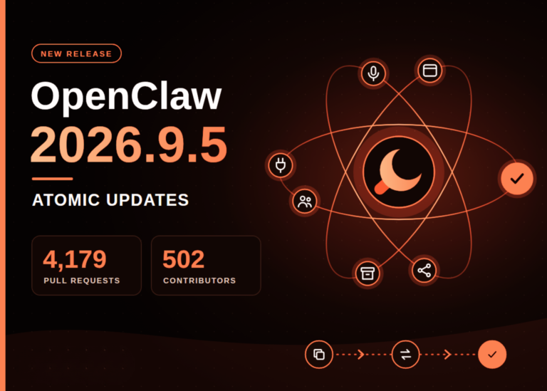 OpenClaw 2026.9.5 Adds Atomic Updates and Hot Reload