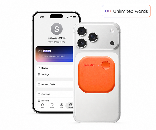 SpeakON Ships MagSafe AI Voice Button with Own Microphone